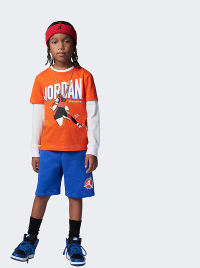 Спортивний костюм Jordan дитячий FLIGHT MVP SHORT SET - 154797, фото 1 - інтернет-магазин MEGASPORT
