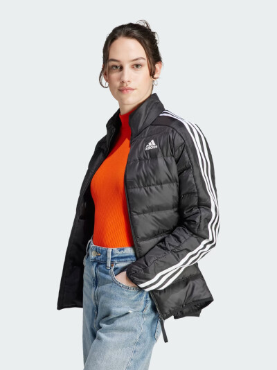 Пуховик Adidas W ESS 3S L D J - 160104, фото 1 - інтернет-магазин MEGASPORT