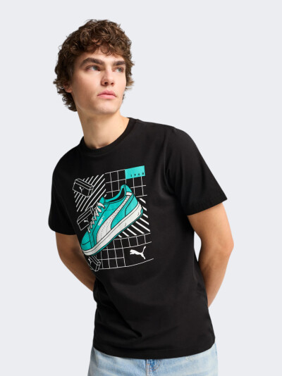 Футболка Puma GRAPHICS Sneaker Tee - 171774, фото 1 - інтернет-магазин MEGASPORT